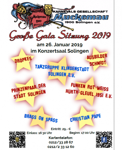 26.01.2019 Große Gala Sitzung